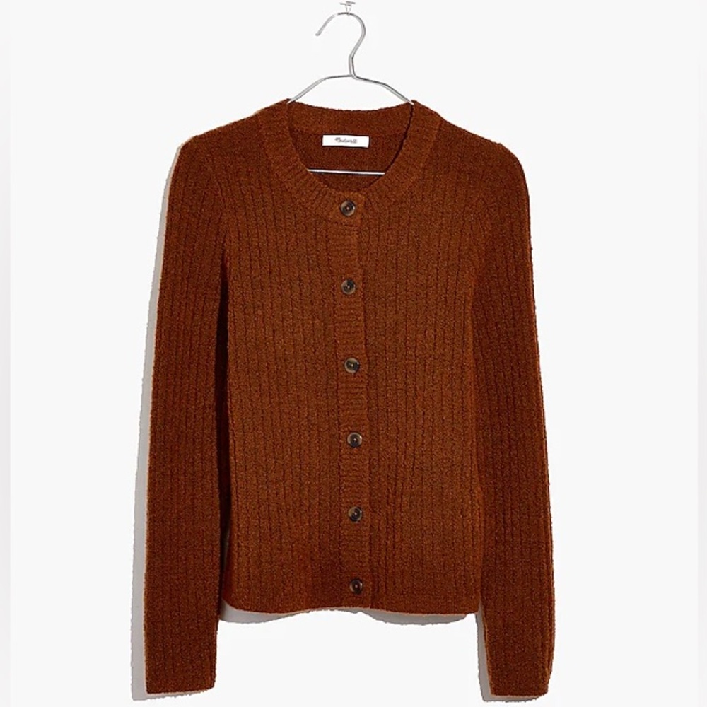 Madewell Merritt Shrunken Cardigan Sweater